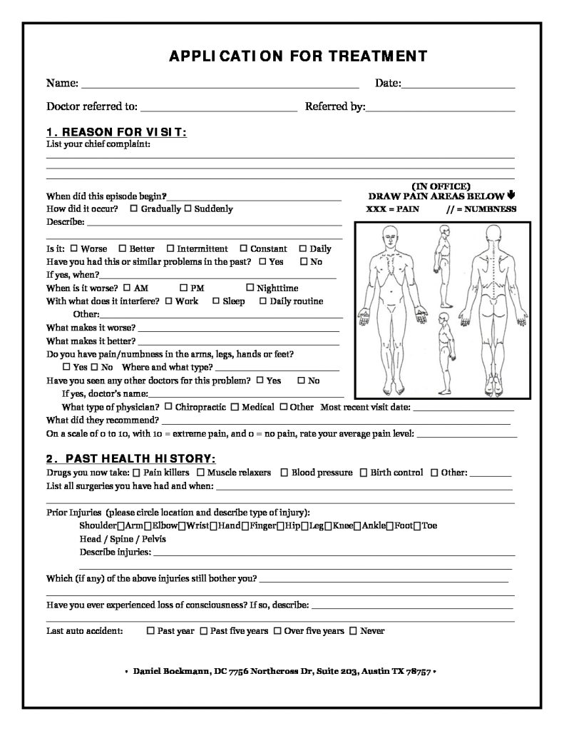 Austin_Spine_and_Sport_New_Patient_Forms-pdf | Austin Spine and Sport